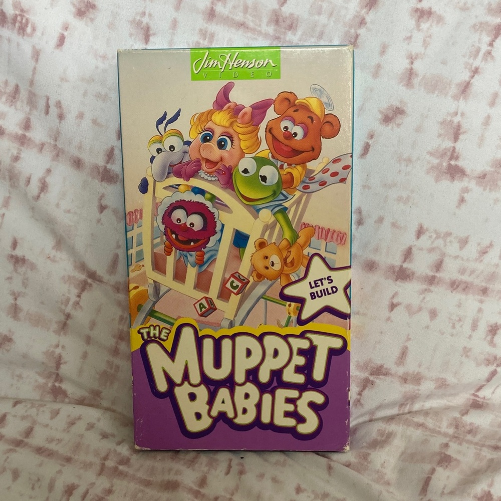 The Muppet Babies - Lets Build (VHS, 1993) Jim Henson Video